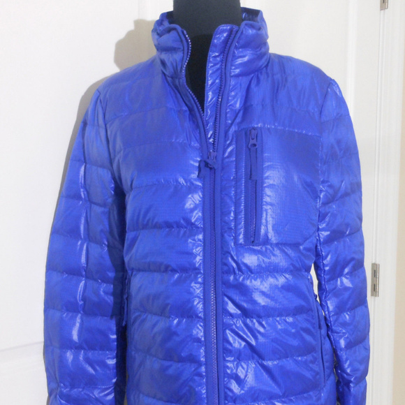 J CREW Lightweight Puffer Jacket S NWT $188 REGAL BLUE - Picture 2 of 8